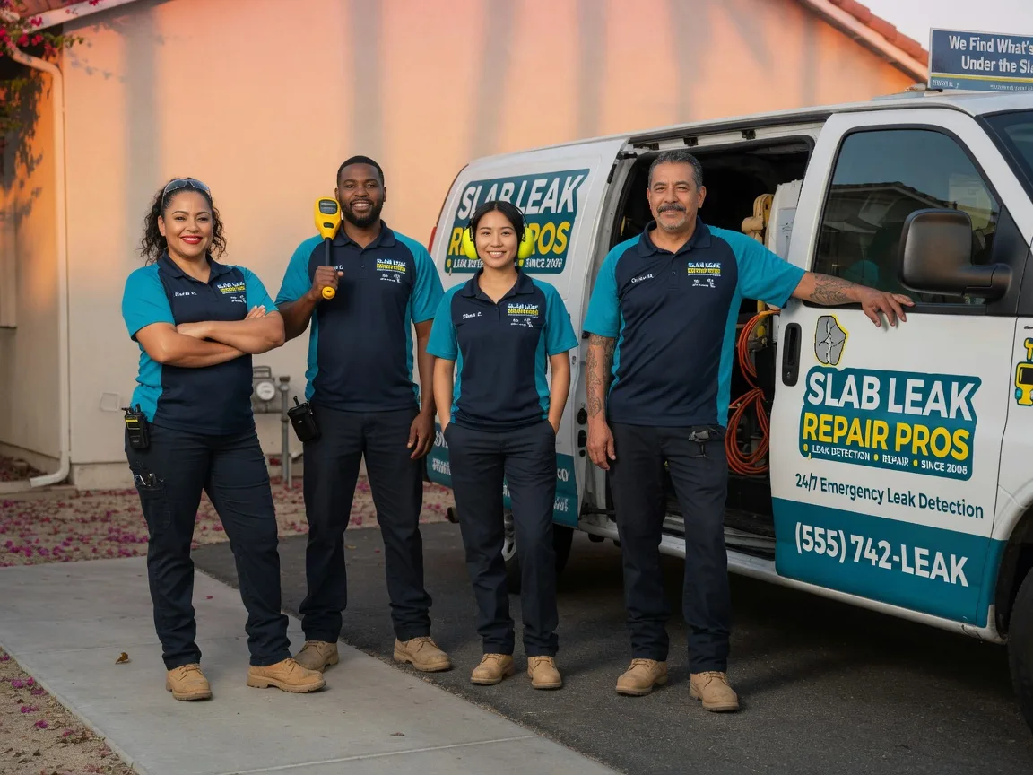Slab Leak Repair company in Bluffs, IL
